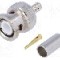 Conector BNC, 50&Omega;, tata, aurit, {{Producator}} -