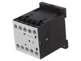 Contactor cu 3 poli și 3 contacte auxiliare NO 24VDC 9A BG