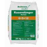 &Icirc;ngrășăm&acirc;nt gazon toamnă NPK 6-5-12 25 kg cu potasiu și microgranule uniforme