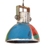 Cumpara ieftin Lustra suspendata industriala 25 W multicolor 40 cm E27 rotund