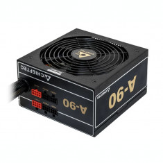 SURSA CHIEFTEC 650W (real) A-90 series semi-modulara fan 14cm compatibila 80PLUS Gold &gt;90% eficienta 1x CPU 4+4 2x PCI-E (6+2) 6x SATA &quot;GDP-65