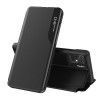 Husa Xiaomi Redmi 10C Eco Leather View flip tip carte, negru, Techsuit