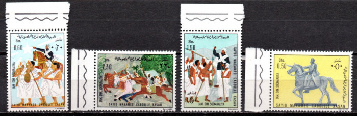 SOMALIA 1976, Sayid Mohamed Abdullahi Hassan, MNH, serie neuzata