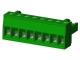 Conector regletă de conexiuni deconectabilă AMPHENOL ANYTEK mufă mamă 12A