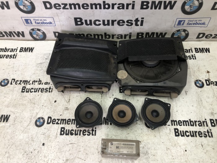 Subwoofer difuzor amplificator BMW X3 E83