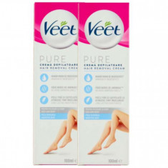 Veet Silk&amp;Fresh Szőrtelenítő krém érzékeny bőrre 2x100ml