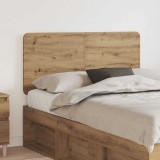 vidaXL Tăblie cap cu headboard Stejar Artizanal 120 cm Lemn compozit 887911