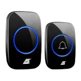 Cumpara ieftin Sonerie wireless, Malatec, 300 m, 60 tonuri, alimentare retea, negru, IP44, 9.5x6.5x3 cm, Isotrade