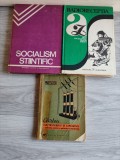 Pachet 3 cărți vechi din perioada comunistă: Tehnică, Radioamatori, Socialism