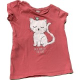Tricou fetita , culoarea roz , marimea 110 cm , 4-5 ani