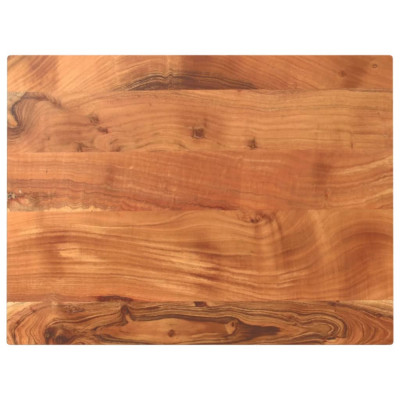 vidaXL Blat de masă, 80x70x2,5 cm, dreptunghiular, lemn masiv acacia foto