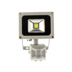 Proiector cu senzor COB Well, 10 W, lumina rece foto