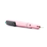 Pilă electrică-mandrină 2in1 și lanternă UV, Global Fashion TMS-025, 24W, 35000 rpm, roz