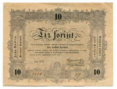 Austro Ungaria 10 forint 1848 VF+/-XF foto