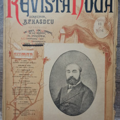 Revista Noua// director B.P. Hasdeu, anul VI, no. 6, noiembrie 1893