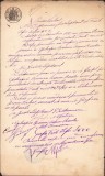 A1160 Proces-verbal de punere &icirc;n posesie Biserica Ceauș Radu, București, 1899