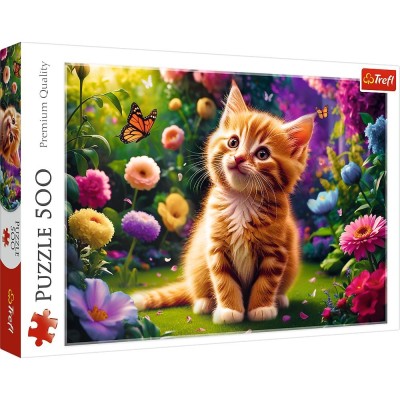 PUZZLE TREFL 500 PISICUTA DRAGUTA SuperHeroes ToysZone foto