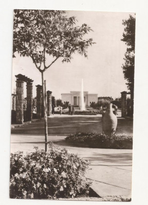 F3 - Carte Postala - Eforie Sud, Teatrul de vara, circulata 1966 foto