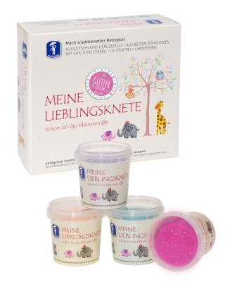 Set de modelaj premium cu sclipici PlayLearn Toys foto