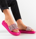 Cumpara ieftin Papuci dama Lennox Fuchsia