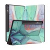 Husa pentru Samsung Galaxy Tab S10/ Tab S9 FE/ Tab S9, Techsuit, FoldPro Green Time, Multicolor