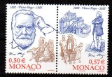 MONACO 2002, Aniversari - Victor Hugo, serie neuzata, MNH, Nestampilat