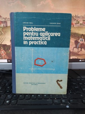 Probleme pentru aplicarea matematicii &amp;icirc;n practică ed. IV Mihu și Dăneț, 1982 204 foto