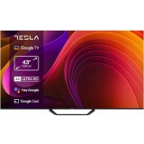 Televizor Tesla LED 43E655BUS, 109 cm, Smart Google TV, 4K Ultra HD, Clasa F