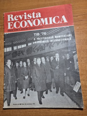 revista economica 22 octombrie 1976 foto