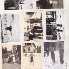bnk foto - Sinaia anii `30 - lot 8 fotografii