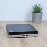 Unitate PC Refurbished HP ProDesk 400 G3 Mini PC, Intel Core I5-6500T, 8 GB RAM, 256 GB SSD, Windows 10 Pro, Stare Buna