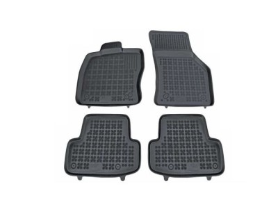 Set covorase auto AUDI Q2 (GA), 10.2016-,negru, elastomer foto