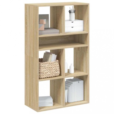 Gossi biblioteca, stejar sonoma, 66x31x112 cm, lemn prelucrat foto