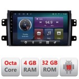 Navigatie Suzuki SX4 2006-2013 C-124 Octa Core cu Android Radio Bluetooth Internet GPS WIFI 4+32GB CarStore Technology