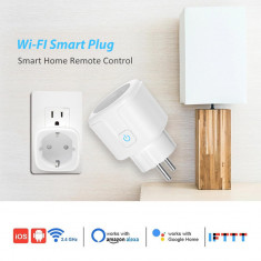 Priza inteligenta PNI Smart Home WP800 WiFi control prin internet Masoara consumul de energie