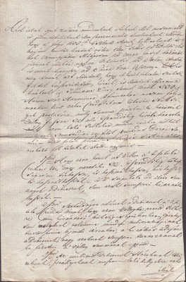 A3085N Contract de &amp;icirc;mprumut cu zălogire de păm&amp;acirc;nturi, 1835, comitatul Solnocul Interior, Transilvania, sigilii &amp;icirc;n ceară roșie, limba maghiară foto