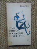 CAND ZAMBESC SCRIITORII SI ARTISTII - NICOLAE TAUTU