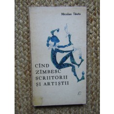 CAND ZAMBESC SCRIITORII SI ARTISTII - NICOLAE TAUTU
