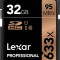 Card memorie Lexar LSD32GCB1EU633, SD, 32GB, Lexar 633x C10 U1