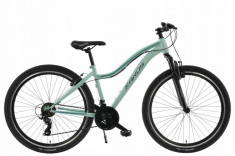 Bicicleta MTB Kands&amp;reg; Energy 500 Dama Roata 27,5&amp;#039;&amp;#039;, Turcoaz - 18 inch - 166 cm - 188 cm inaltime foto