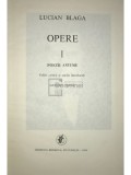 Lucian Blaga - Opere 1 - Poezii antume (Editia: 1982)