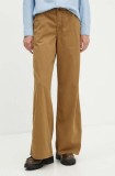 Levi&#039;s jeansi femei, culoarea maro, A8700