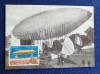 Aviatie - ARIPI ROMANESTI - CP - ZEPPELIN Dirijabilul Santos Dumont
