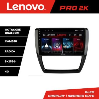 Navigatie VW Jetta 2011-2018 Lenovo Kit-JETTLenovo Kit-15 8 core QLED 2K 8+256 360 Android Waze USB Navigatie Internet Youtube Radio CarStore Technolo foto