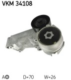 SKF VKM 34108 rola intinzator,curea transmisie