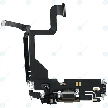 Conector de &amp;icirc;ncărcare flex gold pentru iPhone 13 Pro foto