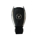 Carcasa cheie Mercede S-class, 3 but, cu logo cu butoane negre