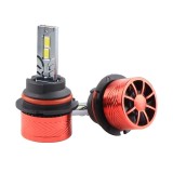 Cumpara ieftin Set 2 LED-Uri Auto Techstar&reg; P14, 9007, 120W, 18000 Lumeni, 6000K, 12-24V, Unghi Fascicul 360&deg;, CSP 3570, Canbus, Radiator Aluminiu, Racire Cooling Te
