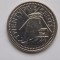 25 CENTS 1990 BARBADOS-nonmagnetic
