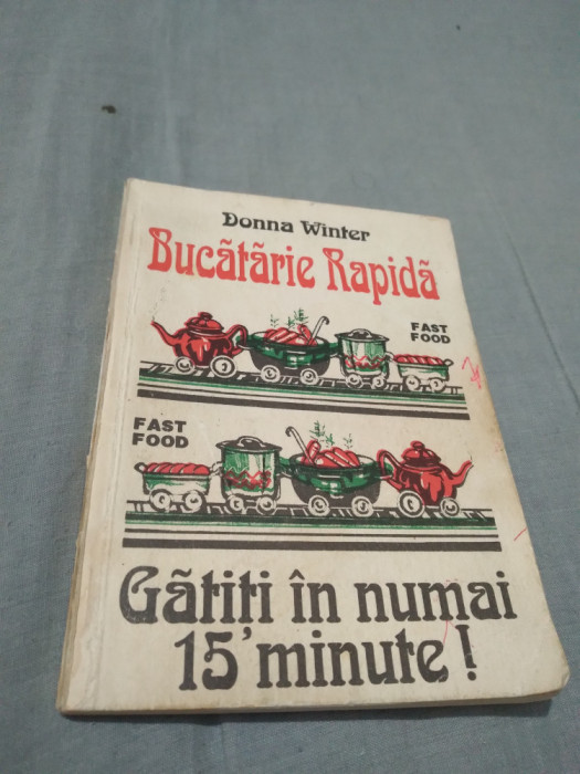 BUCATARIE RAPIDA DONNA WINTER -GATITI IN NUMAI 15 MINUTE